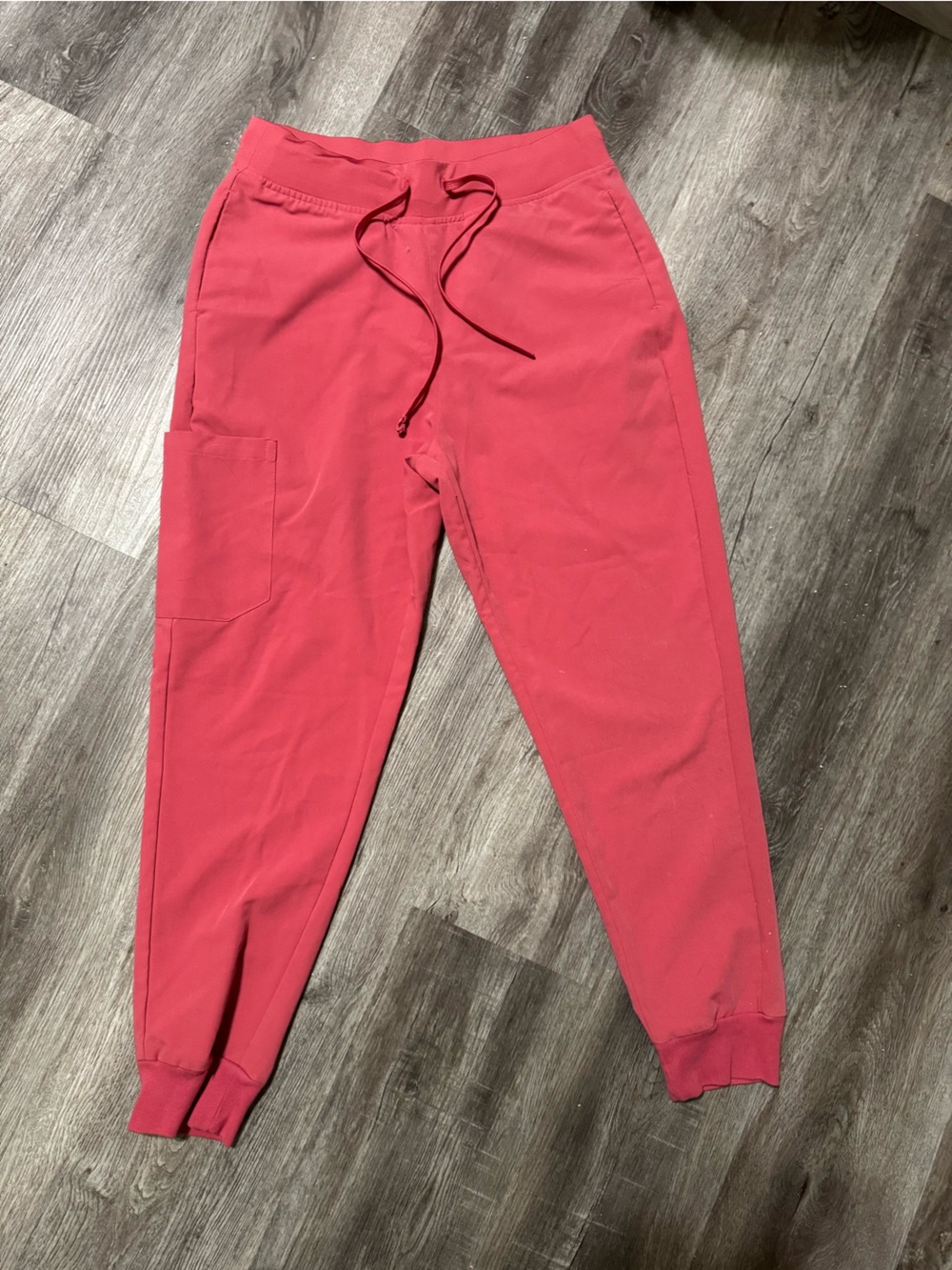 Mandala scrub rose Pink Drawstring Joggers small petite